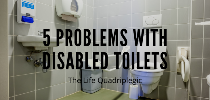5 Problems with disabled Toilets