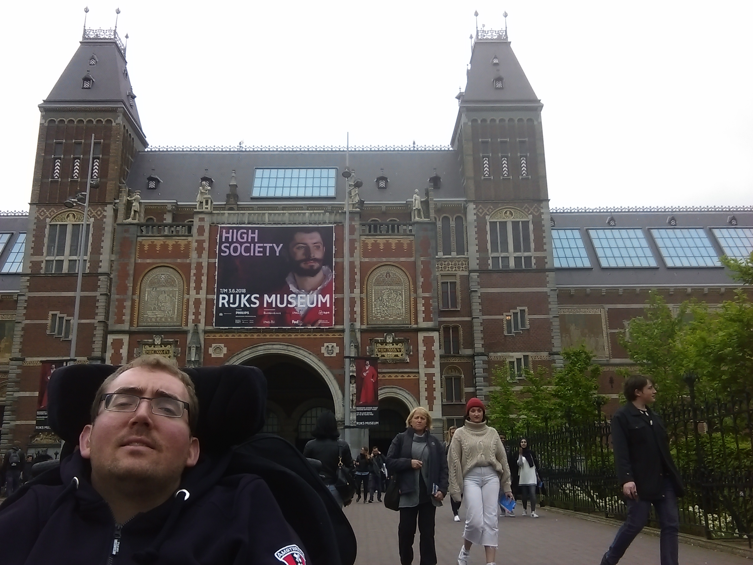 The Rijksmuseum in Amsterdam