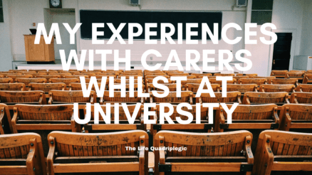 My Experiences with Carers Whilst at University