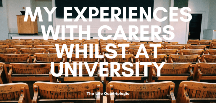 My Experiences with Carers Whilst at University
