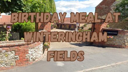 Birthday meal at Winteringham Fields