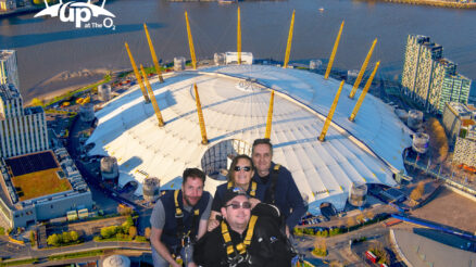 Up at the O2 Wheelchair Climb